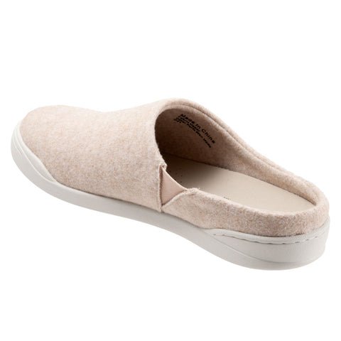 Softwalk Auburn S2151-156 Womens Beige Canvas Slip On Clog Sandals Shoes