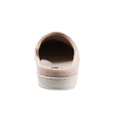 Softwalk Auburn S2151-156 Womens Beige Canvas Slip On Clog Sandals Shoes