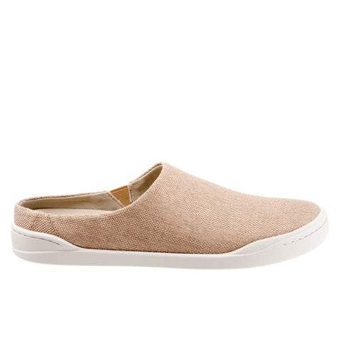 Softwalk Auburn S2151-279 Womens Beige Narrow Canvas Clog Sandals Shoes