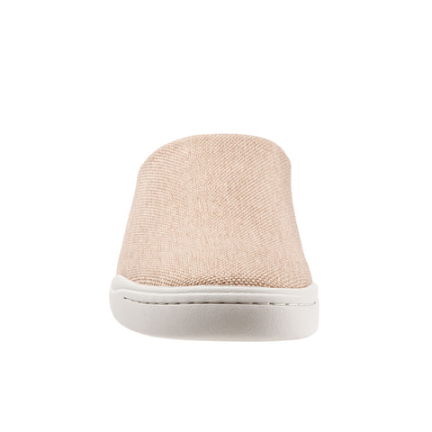 Softwalk Auburn S2151-279 Womens Beige Canvas Slip On Clog Sandals Shoes