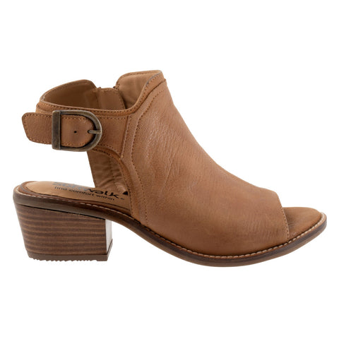 Softwalk Novara S2314-223 Womens Brown Narrow Leather Heeled Sandals Boots