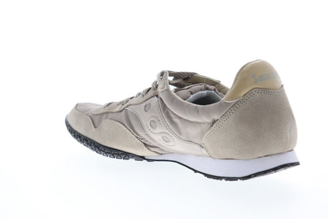 Saucony Bullet S2943-169 Mens Brown Suede Lace Up Athletic Running Shoes