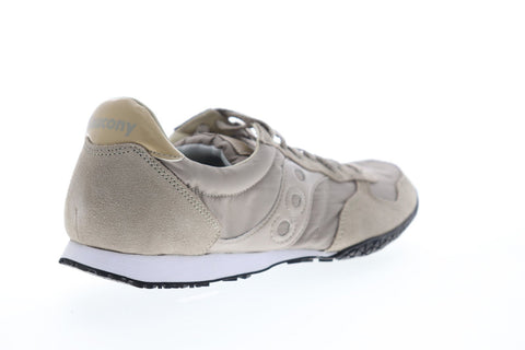 Saucony Bullet S2943-169 Mens Brown Suede Lace Up Athletic Running Shoes