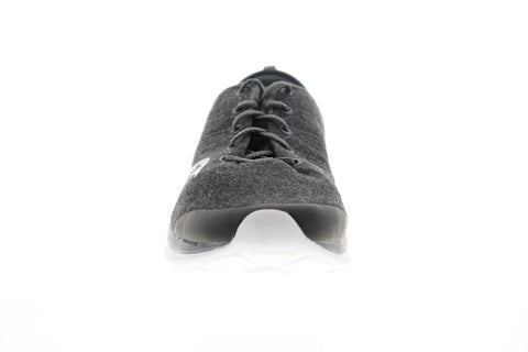 Saucony Swivel S30003-1 Womens Black Suede Low Top Athletic Running Shoes