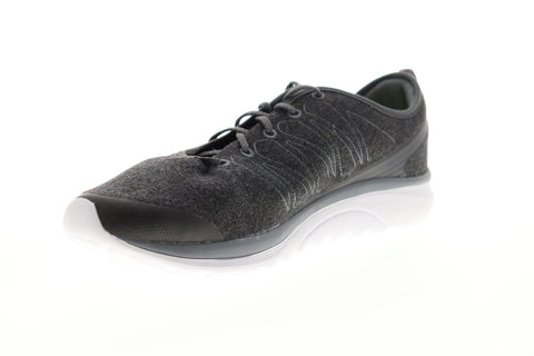 Saucony Swivel S30003-1 Womens Black Suede Low Top Athletic Running Shoes