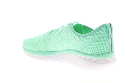 Saucony Swivel S30003-3 Womens Green Mesh Low Top Lace Up Athletic Running Shoes