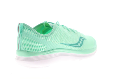 Saucony Swivel S30003-3 Womens Green Mesh Low Top Lace Up Athletic Running Shoes