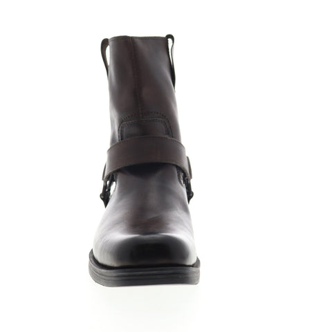 Calvin Klein Lian Burnished S7465 Mens Brown Leather Casual Casual Dress Shoes