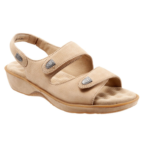 Softwalk Bolivia S9528-288 Womens Brown Narrow Slingback Sandals Shoes