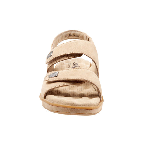 Softwalk Bolivia S9528-288 Womens Brown Narrow Slingback Sandals Shoes
