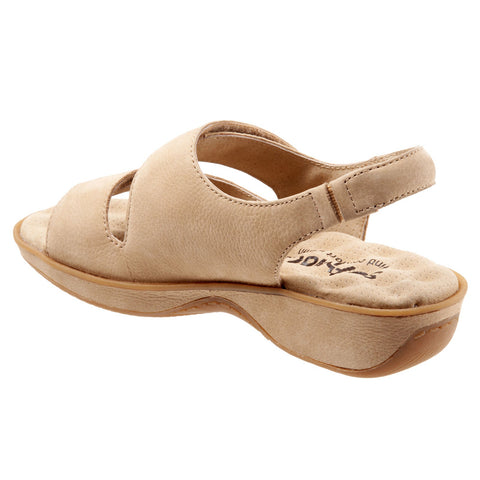 Softwalk Bolivia S9528-288 Womens Brown Narrow Slingback Sandals Shoes