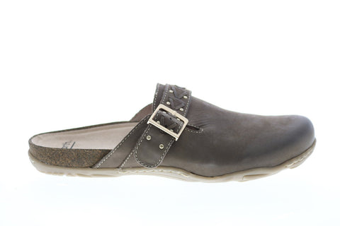 Earth Inc. Sand Cayman Nubuck Womens Gray Nubuck Ankle & Booties Boots