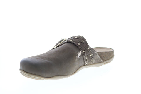 Earth Inc. Sand Cayman Nubuck Womens Gray Nubuck Ankle & Booties Boots