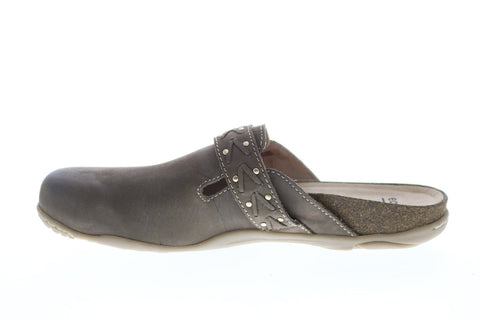 Earth Inc. Sand Cayman Nubuck Womens Gray Nubuck Ankle & Booties Boots