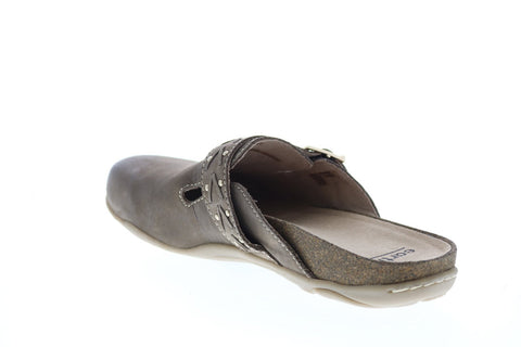 Earth Inc. Sand Cayman Nubuck Womens Gray Nubuck Ankle & Booties Boots