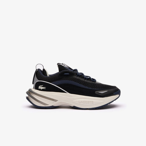 Lacoste Audyssor 123 1 SMA Mens Black Canvas Lifestyle Sneakers Shoes