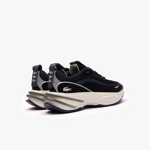 Lacoste Audyssor 123 1 SMA Mens Black Canvas Lifestyle Sneakers Shoes
