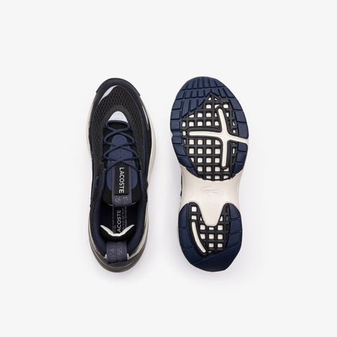 Lacoste Audyssor 123 1 SMA Mens Black Canvas Lifestyle Sneakers Shoes