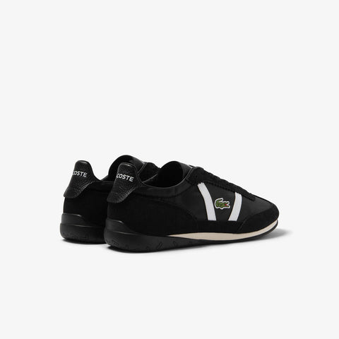 Lacoste Low Pro Vtg 223 1 CMA Mens Black Suede Lifestyle Sneakers Shoes