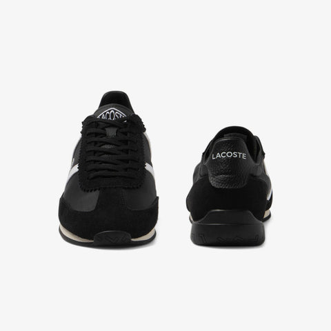 Lacoste Low Pro Vtg 223 1 CMA Mens Black Suede Lifestyle Sneakers Shoes