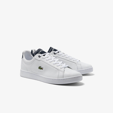 Lacoste Carnaby Pro 2231 SMA Mens White Leather Lifestyle Sneakers Shoes