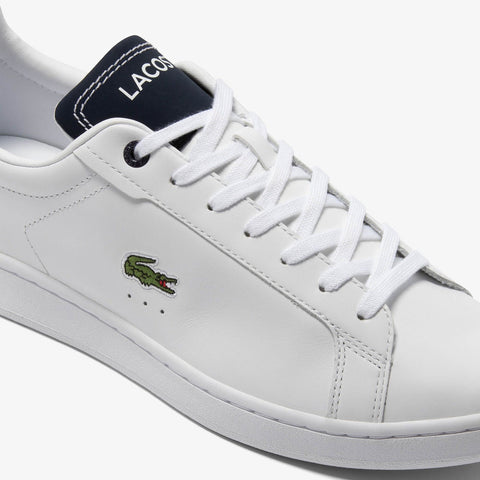 Lacoste Carnaby Pro 2231 SMA Mens White Leather Lifestyle Sneakers Shoes
