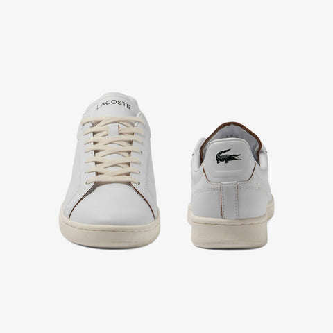 Lacoste Carnaby Pro 2233 SMA Mens White Leather Lifestyle Sneakers Shoes