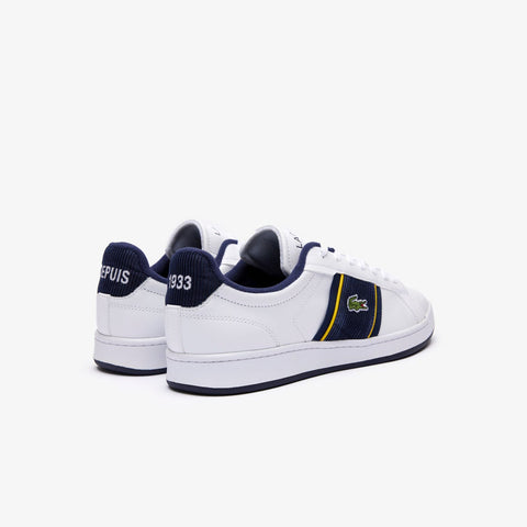 Lacoste Carnaby Pro Cgr 2231 SMA Mens White Leather Lifestyle Sneakers Shoes