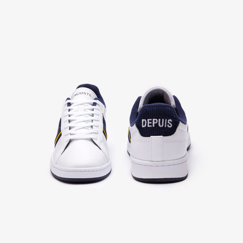 Lacoste Carnaby Pro Cgr 2231 SMA Mens White Leather Lifestyle Sneakers Shoes