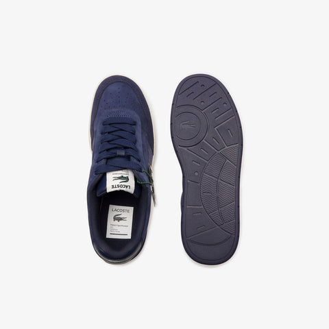 Lacoste Ace Clip 223 4 SMA Mens Blue Suede Lifestyle Sneakers Shoes