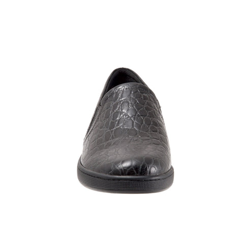 Trotters Americana T1609-011 Womens Black Canvas Lifestyle Sneakers Shoes