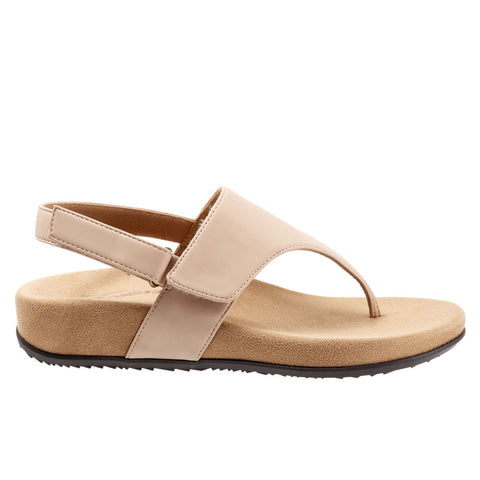 Trotters Pamola T1916-234 Womens Brown Leather Slingback Sandals Shoes