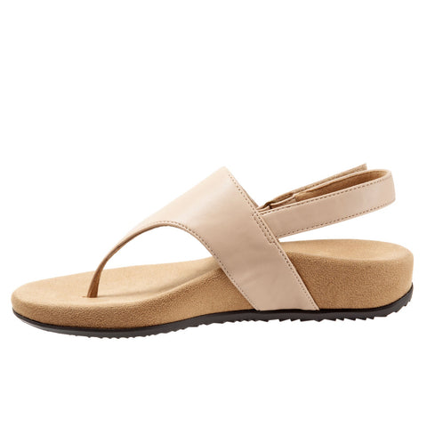Trotters Pamola T1916-234 Womens Brown Leather Slingback Sandals Shoes
