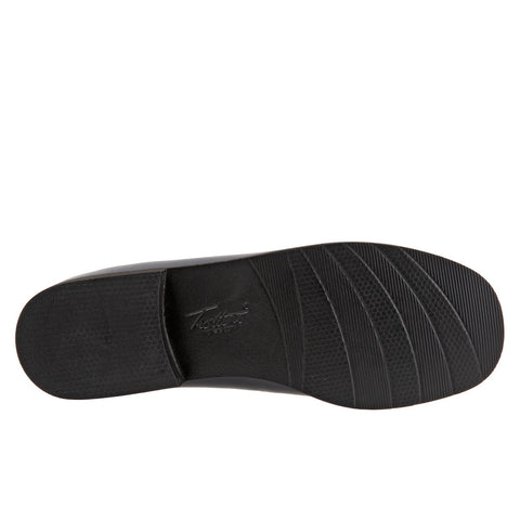 Trotters Jaiden T2058-400 Womens Blue Wide Leather Loafer Flats Shoes