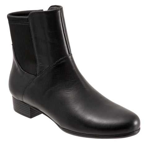 Trotters Magnolia T2164-001 Womens Black Narrow Ankle & Booties Boots