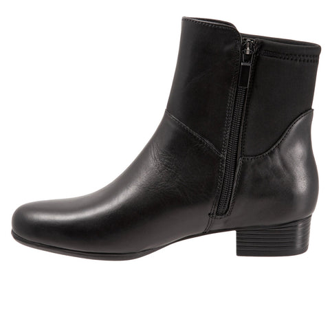 Trotters Magnolia T2164-001 Womens Black Narrow Ankle & Booties Boots