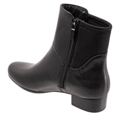 Trotters Magnolia T2164-001 Womens Black Narrow Ankle & Booties Boots