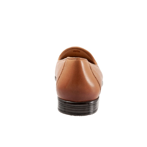 Trotters Liz Tassel T2224-215 Womens Brown Narrow Loafer Flats Shoes