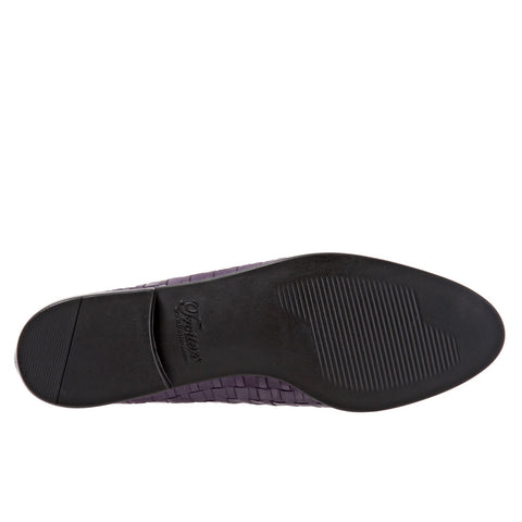 Trotters Liz T5158-760 Womens Purple Extra Narrow Loafer Flats Shoes
