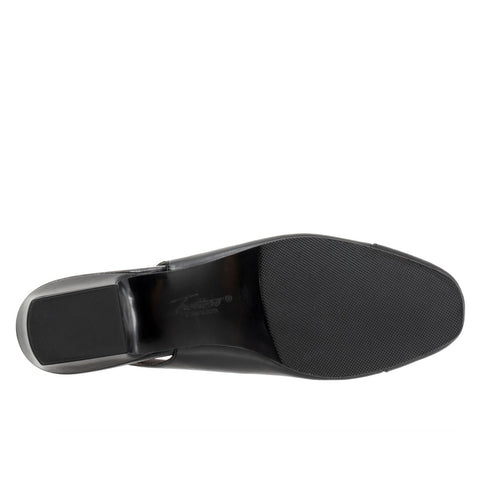 Trotters Dea T7001-057 Womens Black Extra Wide Slingback Heels Shoes
