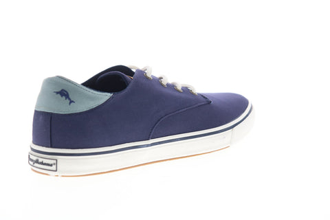 Tommy Bahama Dicot Pines TB20M00032 Mens Blue Canvas Lace Up Sneakers Lifestyle Shoes