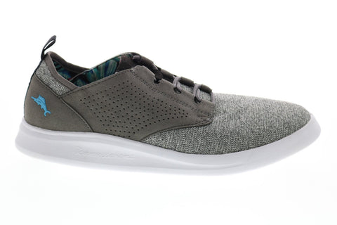 Tommy Bahama Akino TB20M00041 Mens Gray Canvas Lifestyle Sneakers Shoes