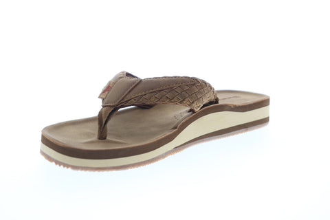 Tommy Bahama Galloway TB20M10056 Mens Brown Flip-Flops Sandals Shoes