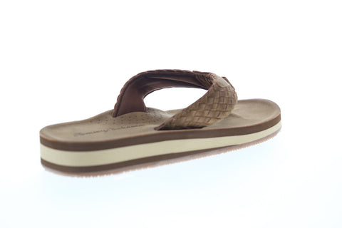 Tommy Bahama Galloway TB20M10056 Mens Brown Flip-Flops Sandals Shoes