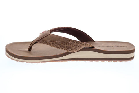 Tommy Bahama Gullcrest TB20M00056 Mens Brown Flip-Flops Sandals Shoes