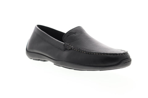 Tommy Bahama Orion Loafers 15W Black Leather Slip On Moc Toe TB7S00045 Tommy Bahama Orion TB7S00045 Mens Brown Leather Slip On  main image 4