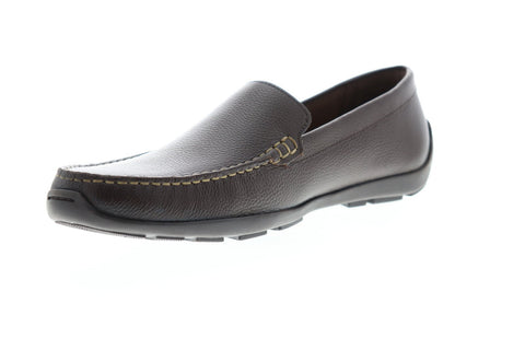 Tommy Bahama Orion TB7S00045W Mens Brown Leather Wide Casual Loafers Shoes