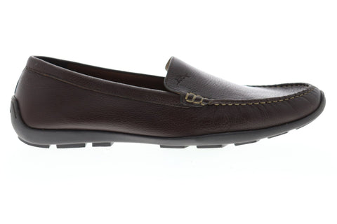 Tommy Bahama Orion TB7S00045 Mens Brown Leather Casual Slip On Loafers Shoes