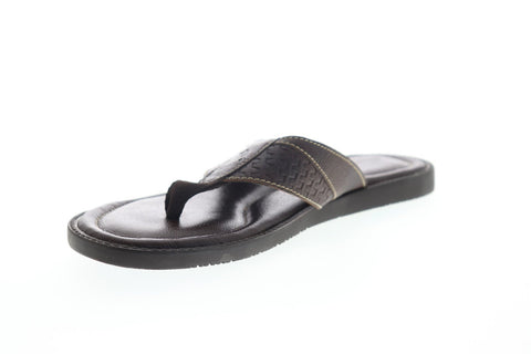 Tommy Bahama Anchors Ashore TB7S00061 Mens Brown Flip-Flops Sandals Shoes