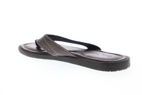 Tommy Bahama Anchors Ashore TB7S00061 Mens Brown Flip-Flops Sandals Shoes